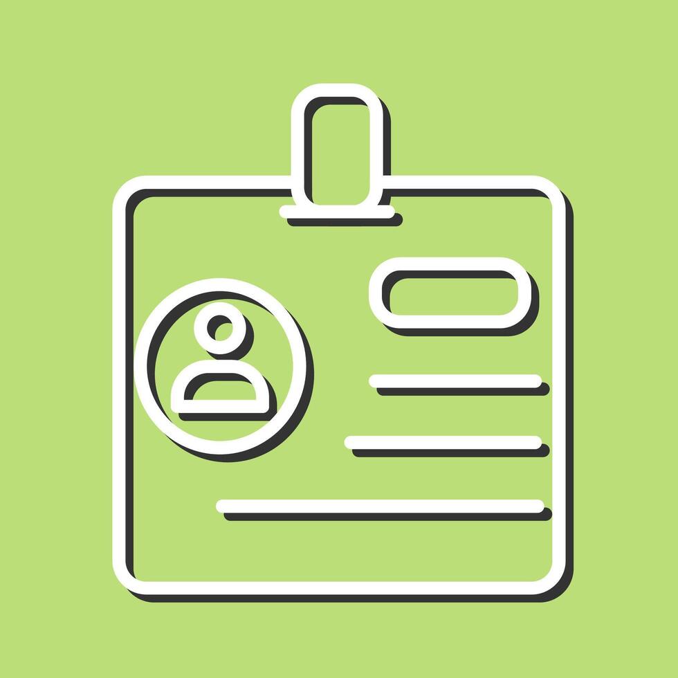 Identification Vector Icon