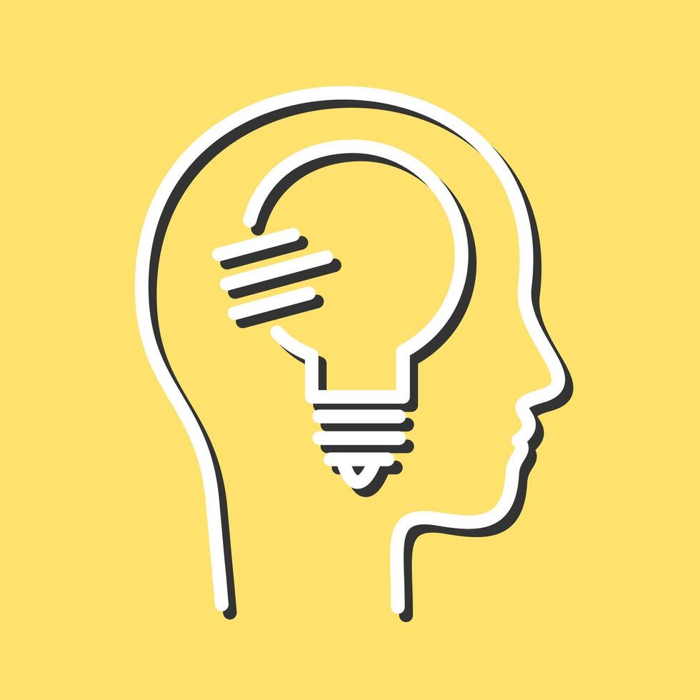 Thinking Vector Icon