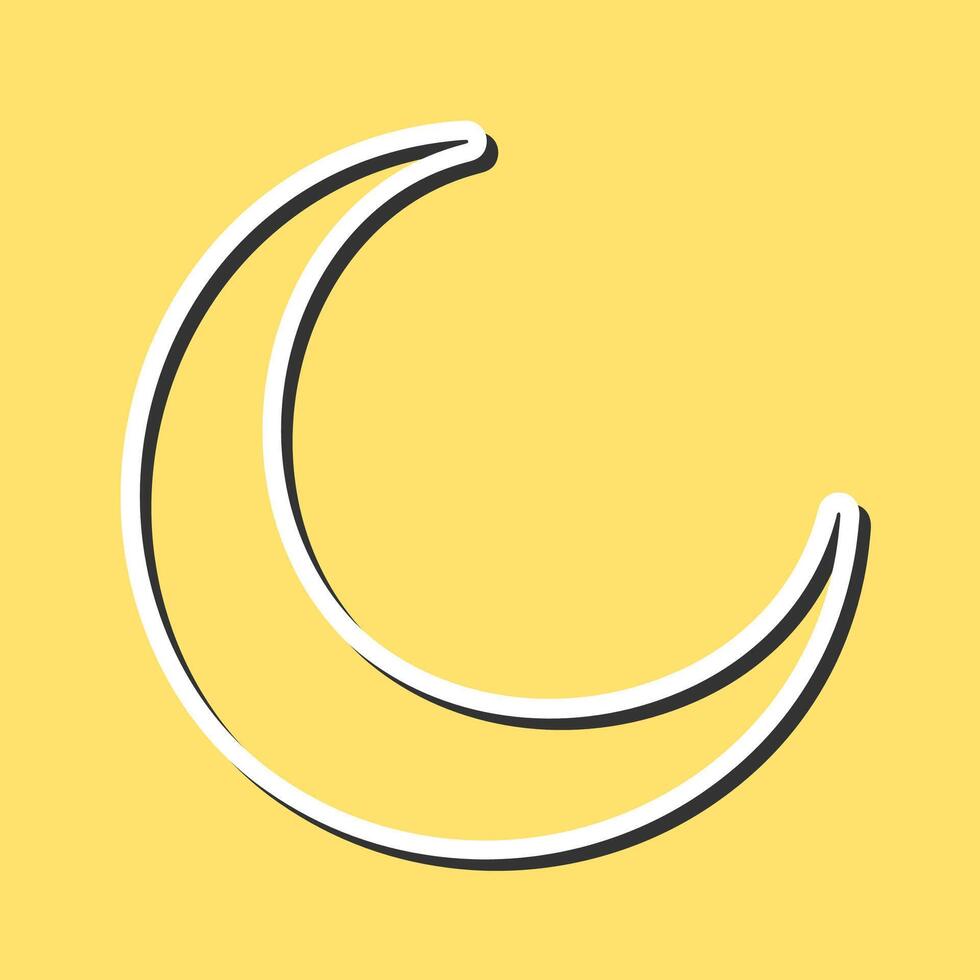 New Moon Vector Icon