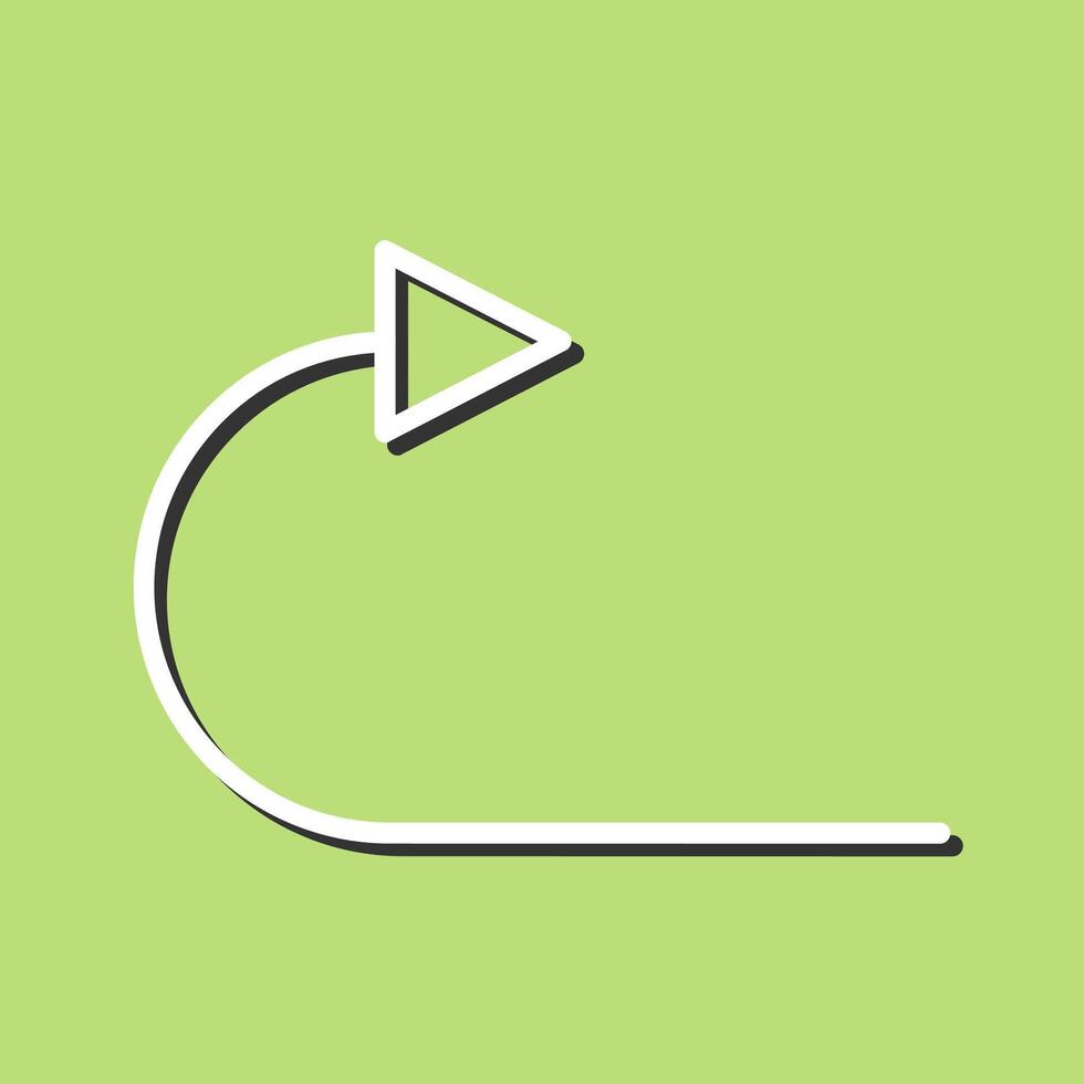 Arrow Pointing Right Vector Icon