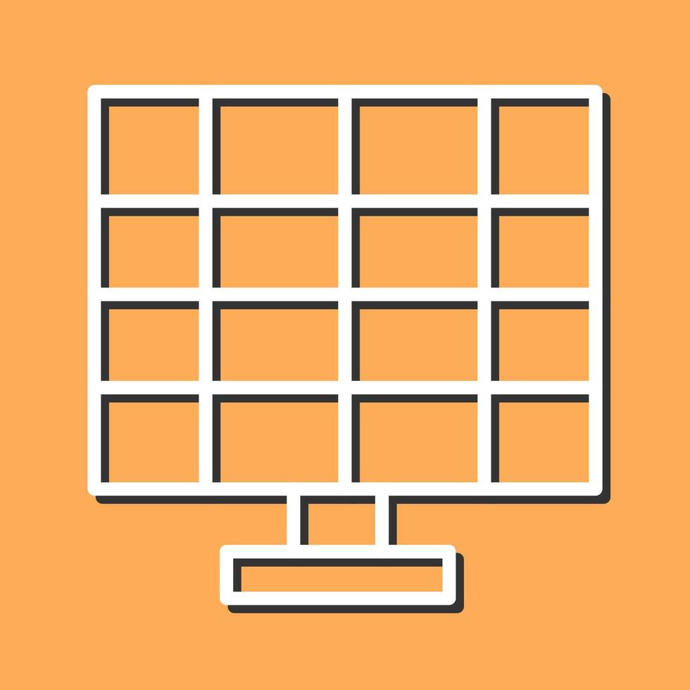 Solar Panel II Vector Icon