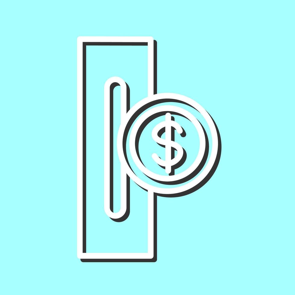 Slot for Coins Vector Icon