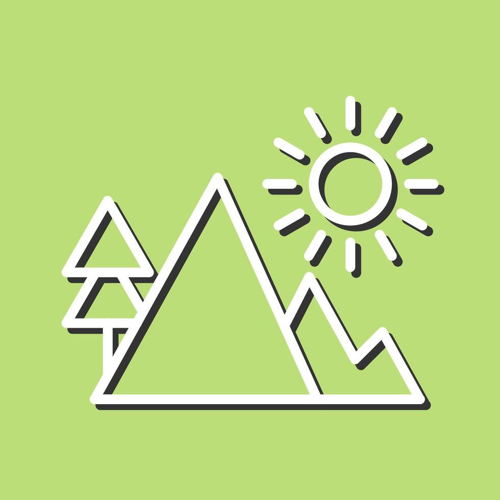 Mountain Vector Icon