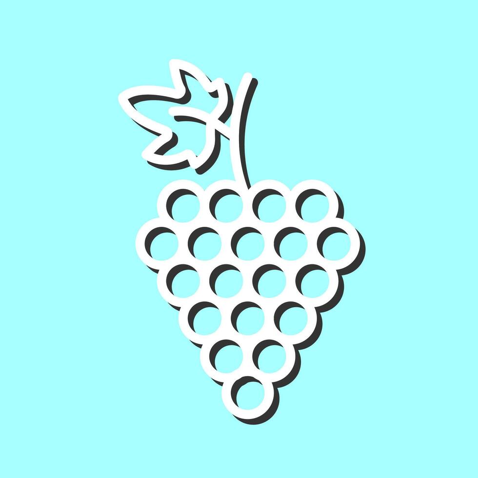 Grapes Vector Icon