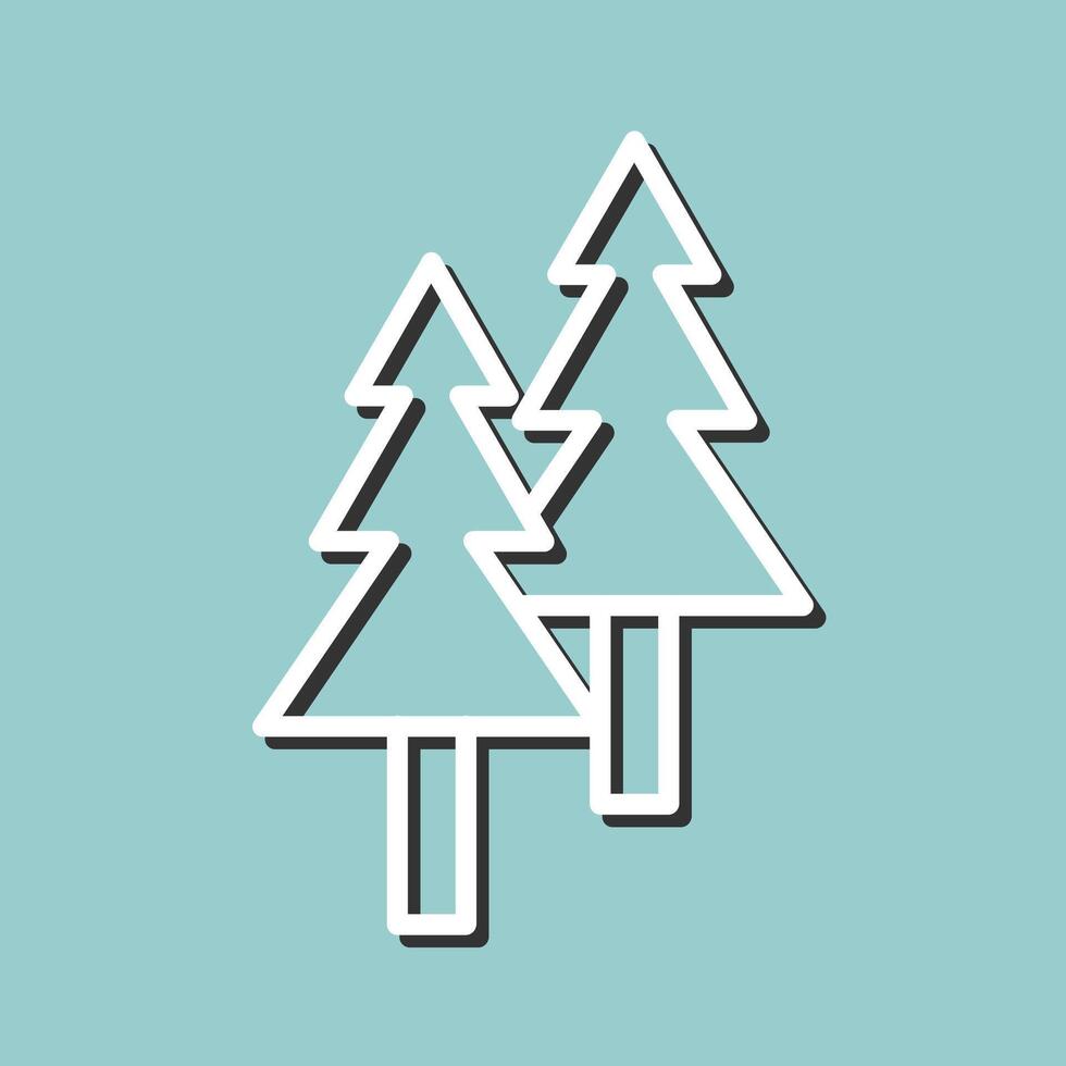 Pine Tree Vector Icon