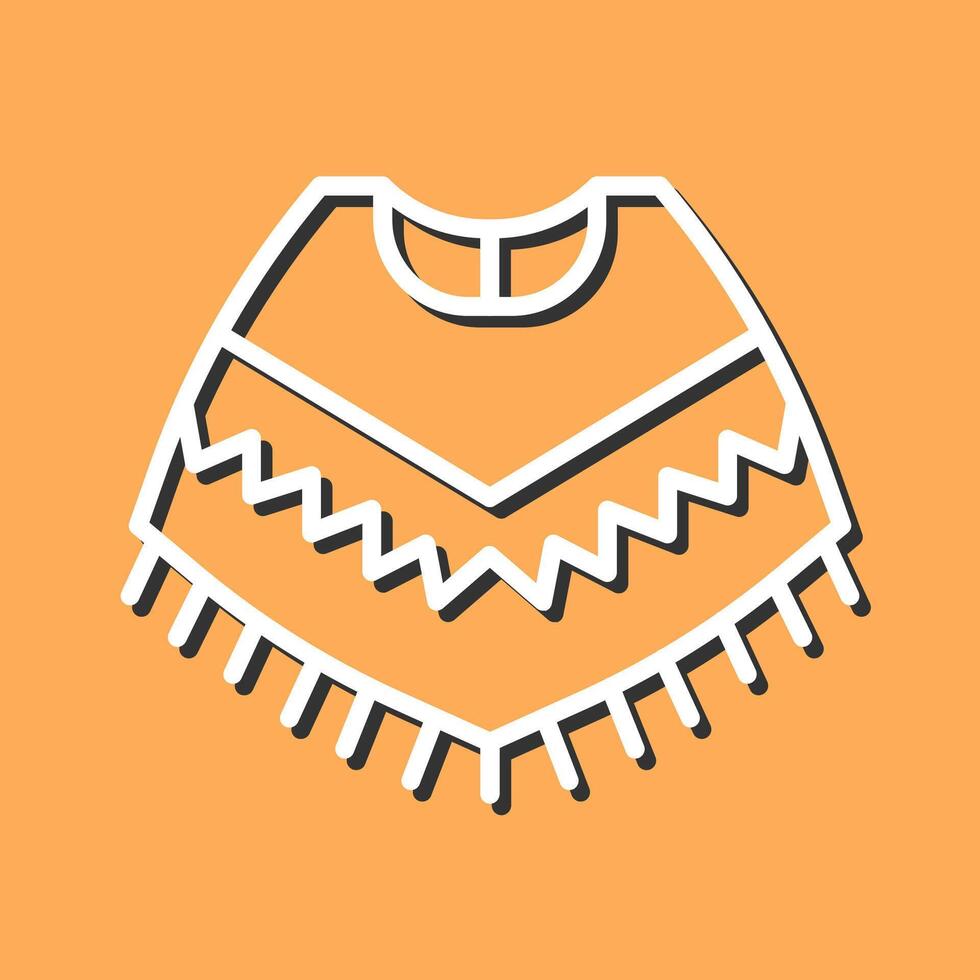 Poncho Vector Icon