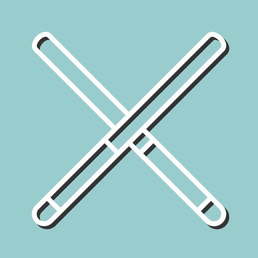 Pool Cue Vector Icon