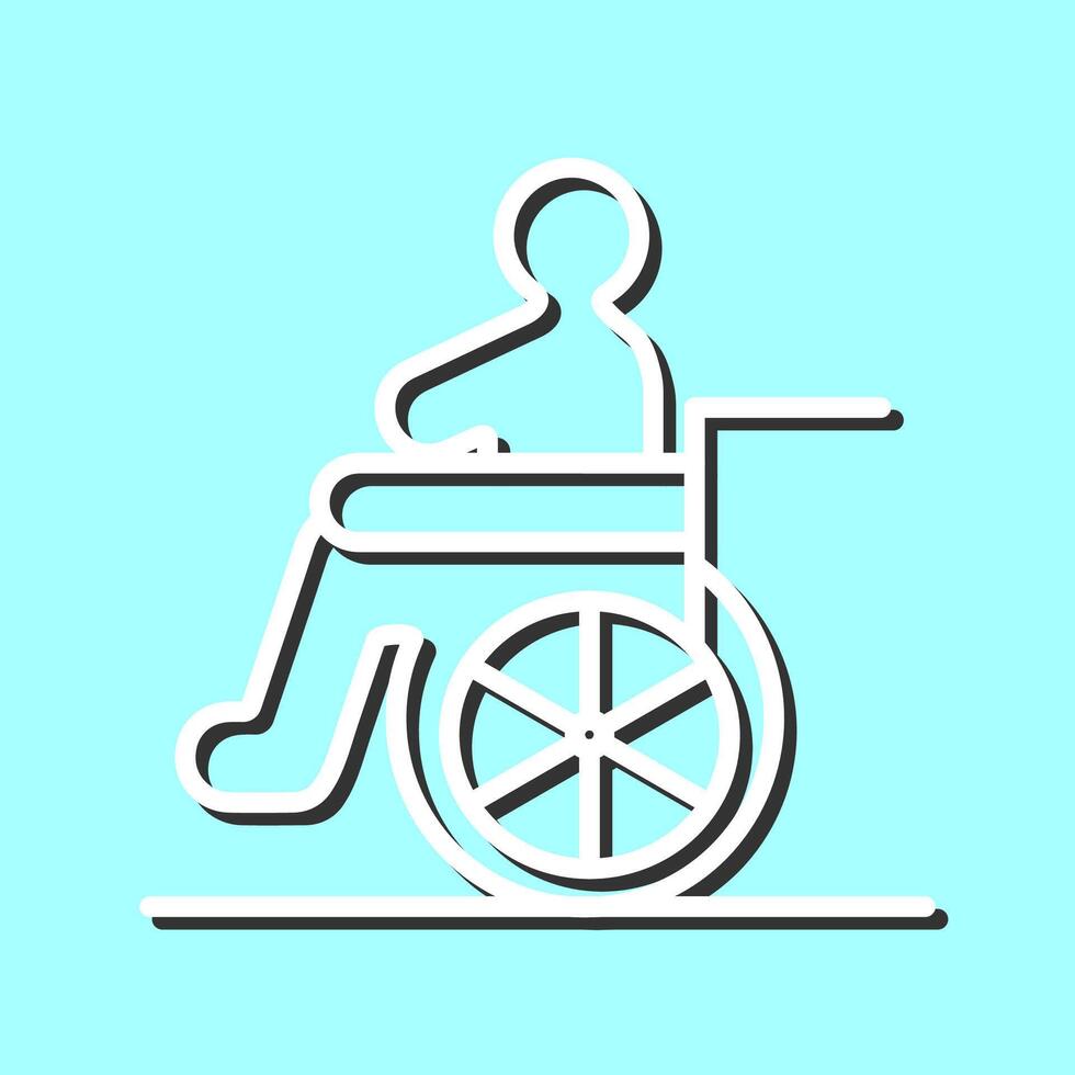 Wheelchair Vector Icon