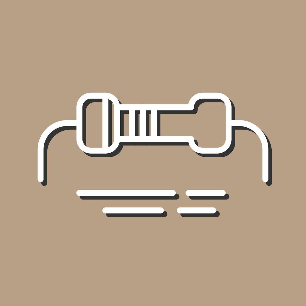 Resistor Vector Icon