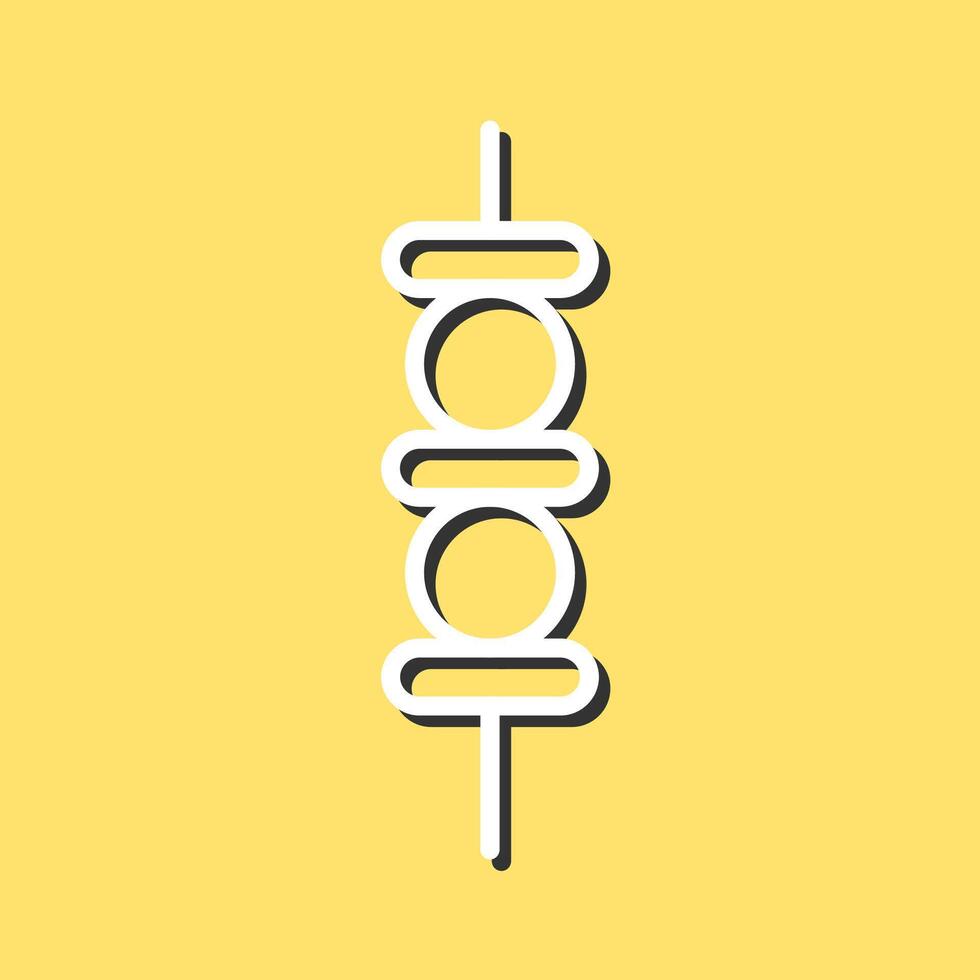 Kebab Vector Icon
