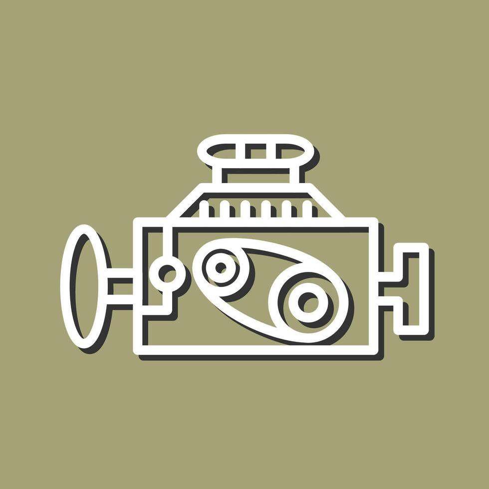 Engine Vector Icon