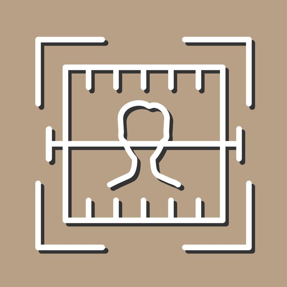 Face Scan Vector Icon
