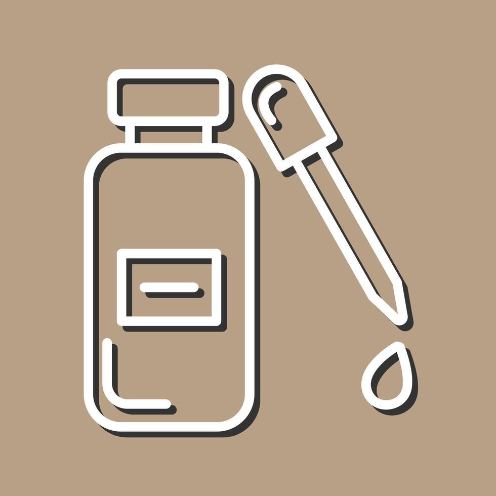 Drops Bottle Vector Icon