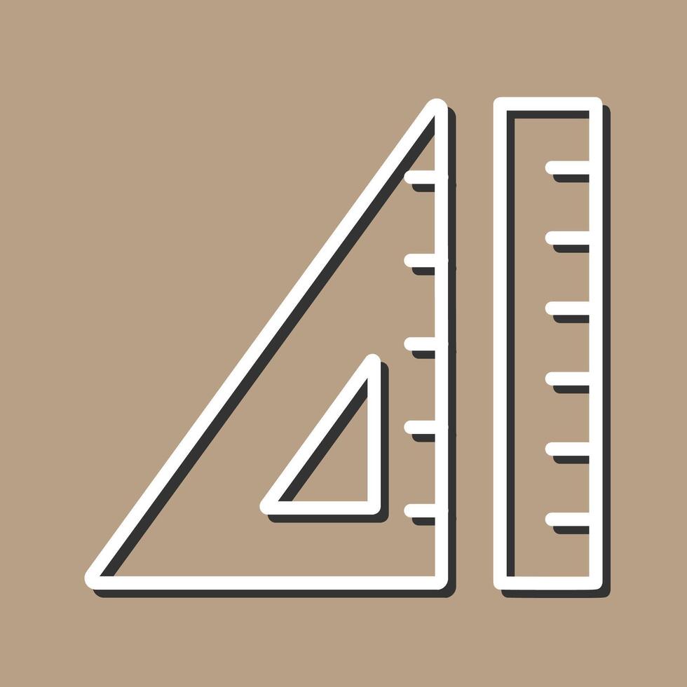 Set Square Vector Icon