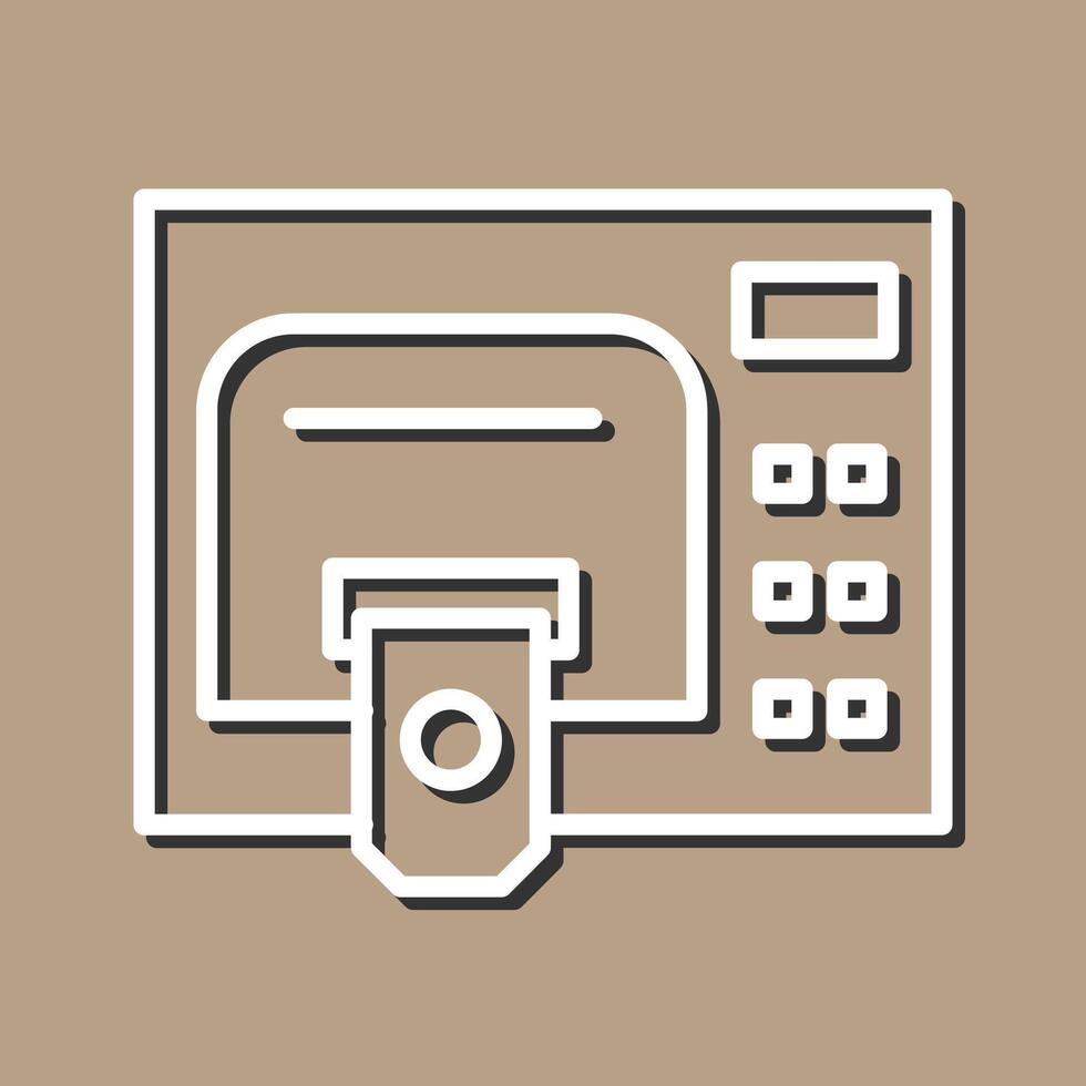 ATM Service Vector Icon