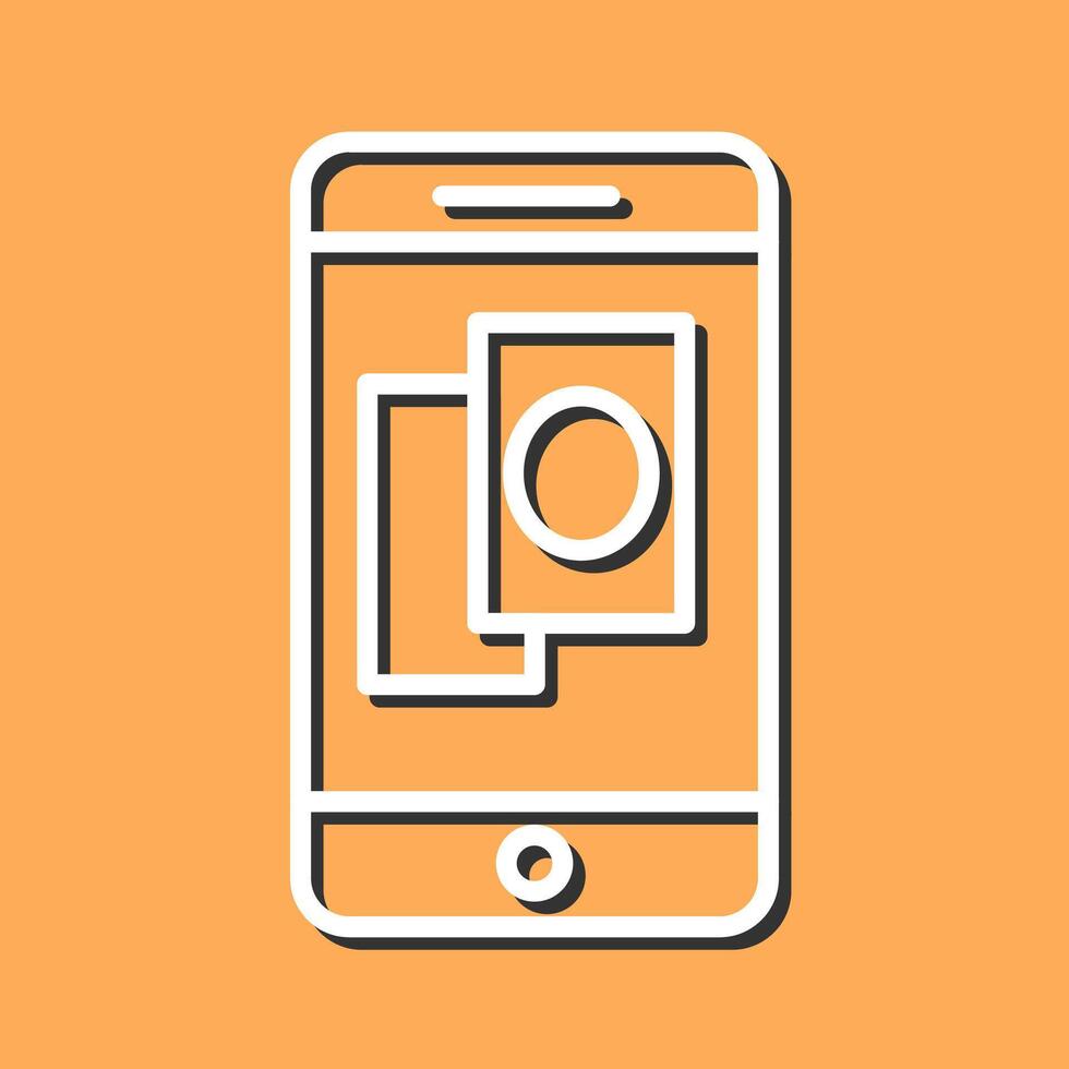 Phone Gambling Vector Icon