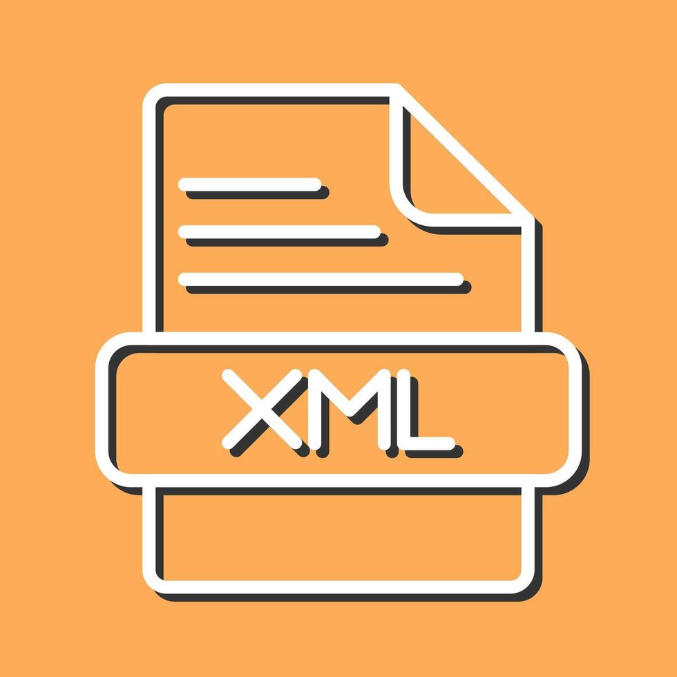 XML Vector Icon