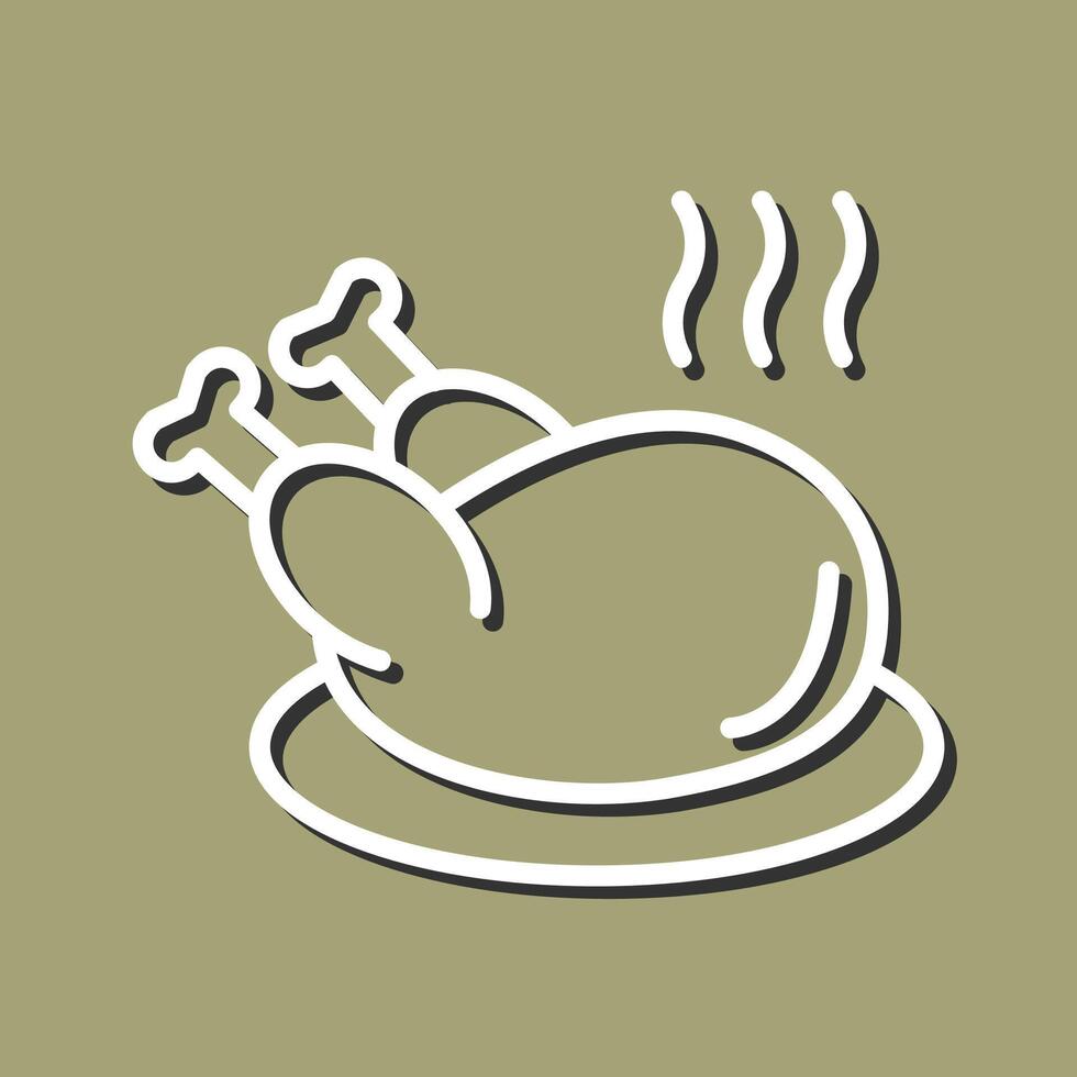 Chicken Vector Icon