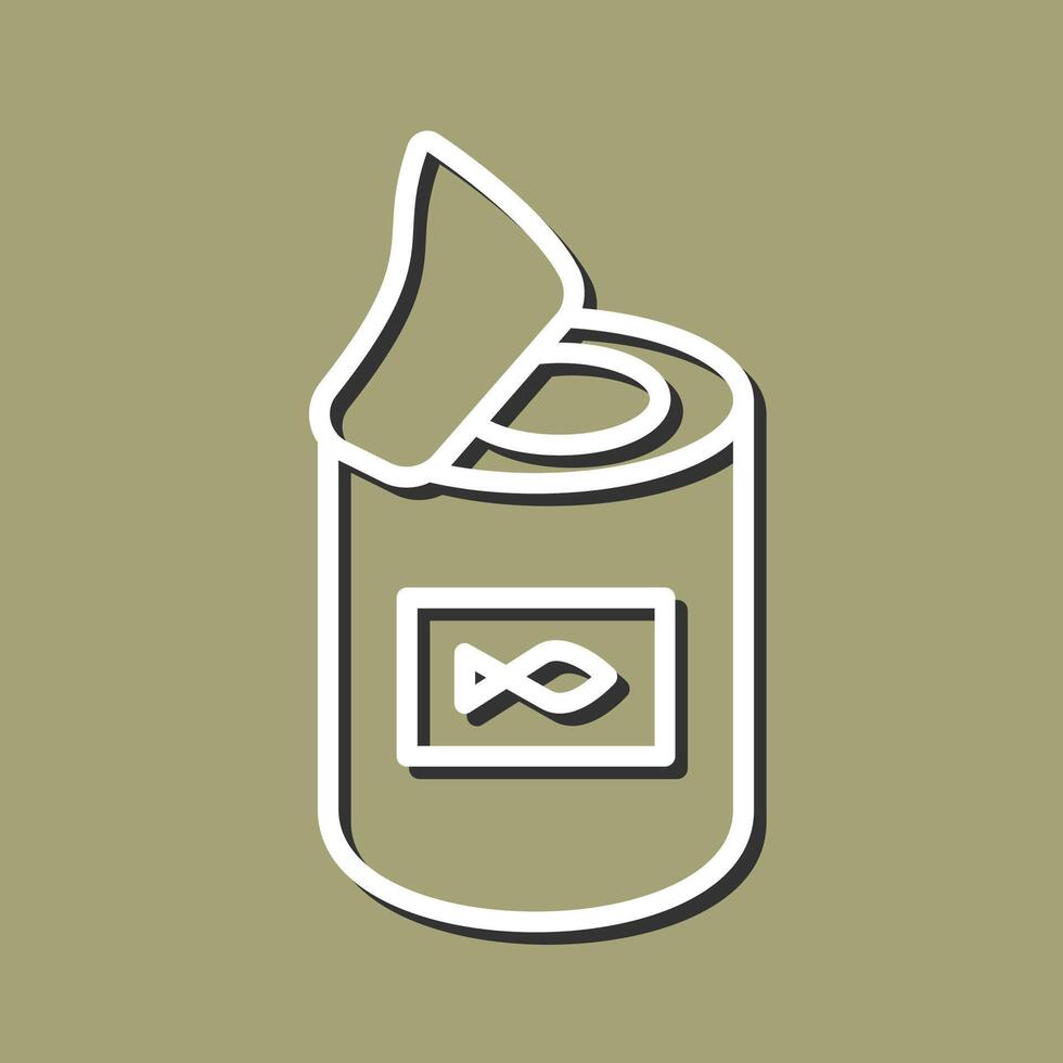Canned Food Vector Icon
