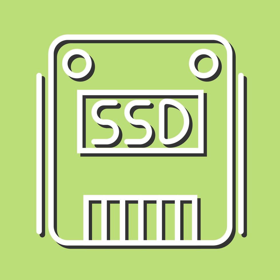 SSD Vector Icon