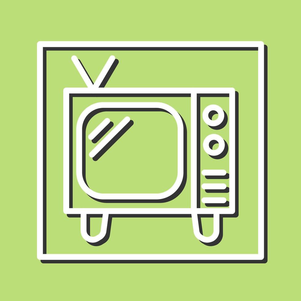 icono de vector de television