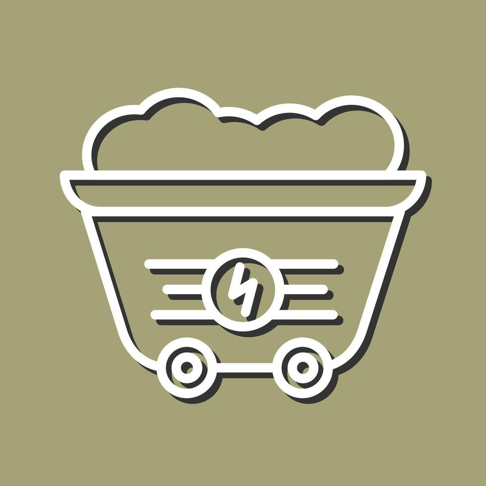 Coal Mine Vector Icon