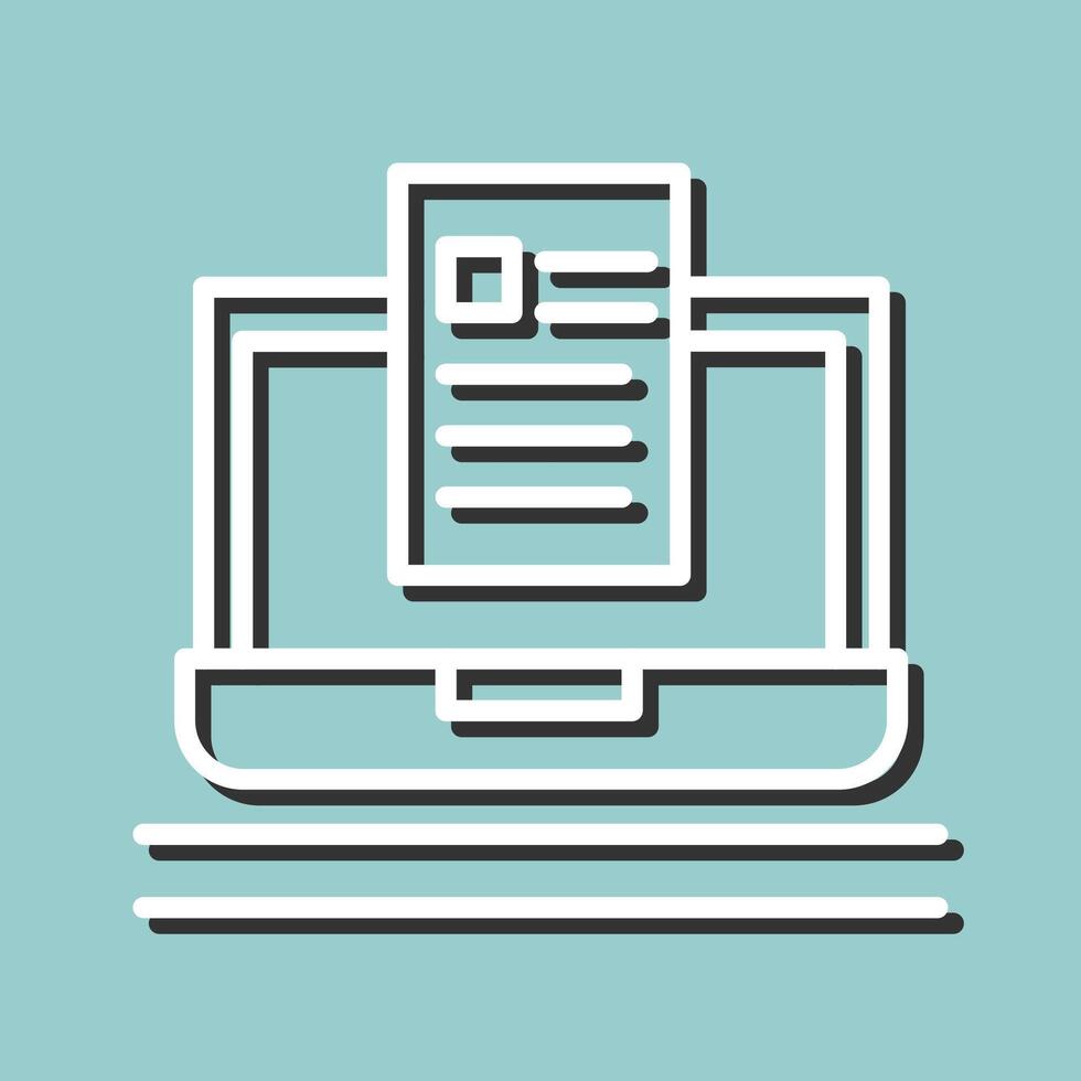 Blog Vector Icon