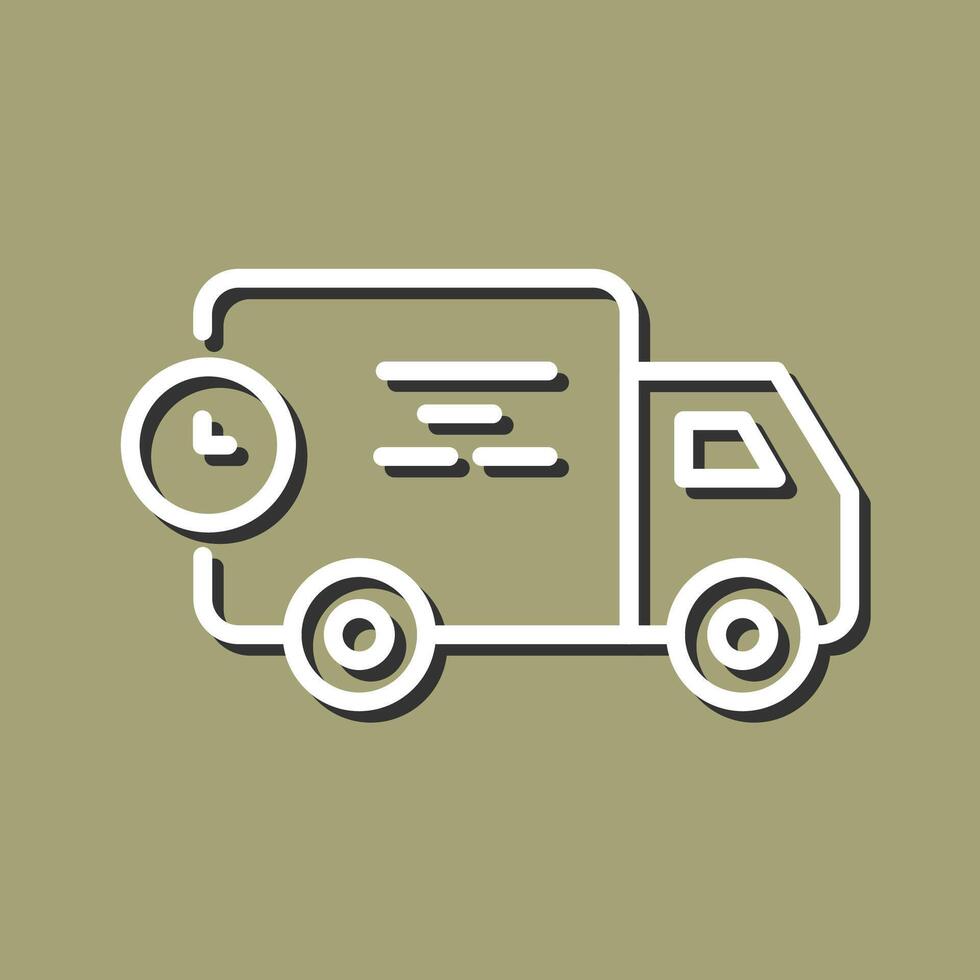 Delivery Truck Vector Icon