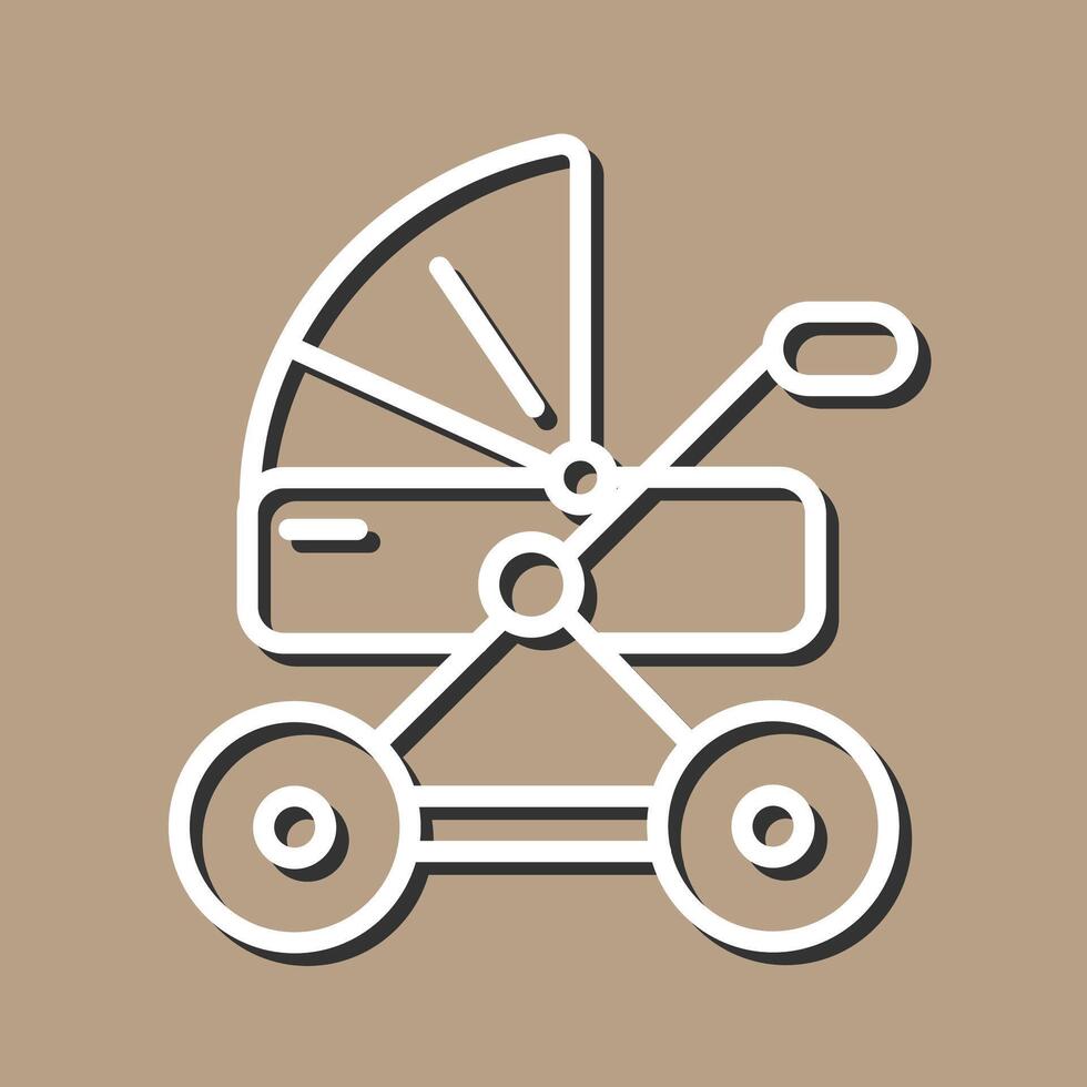 Stroller Vector Icon