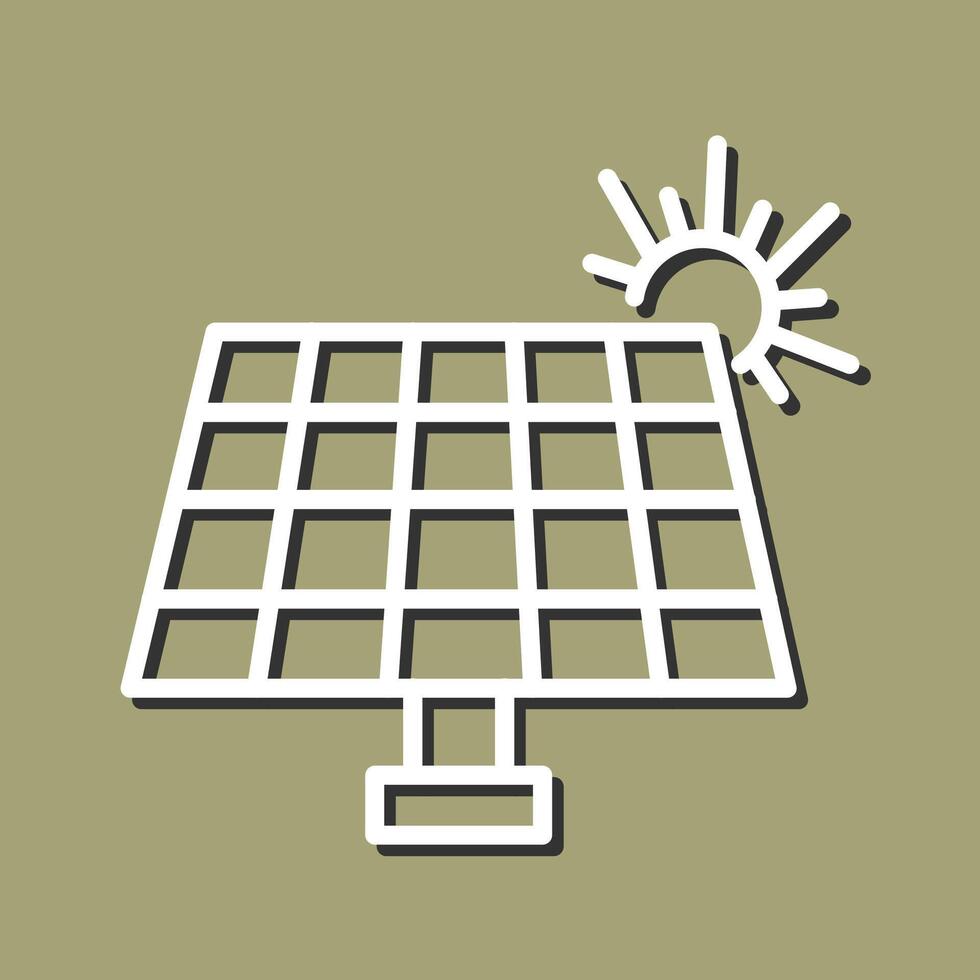 Solar Panel Vector Icon