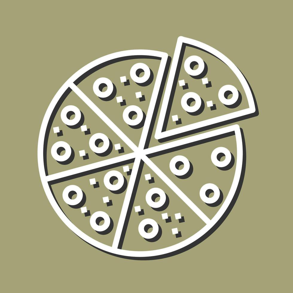 Pizza Slice Vector Icon