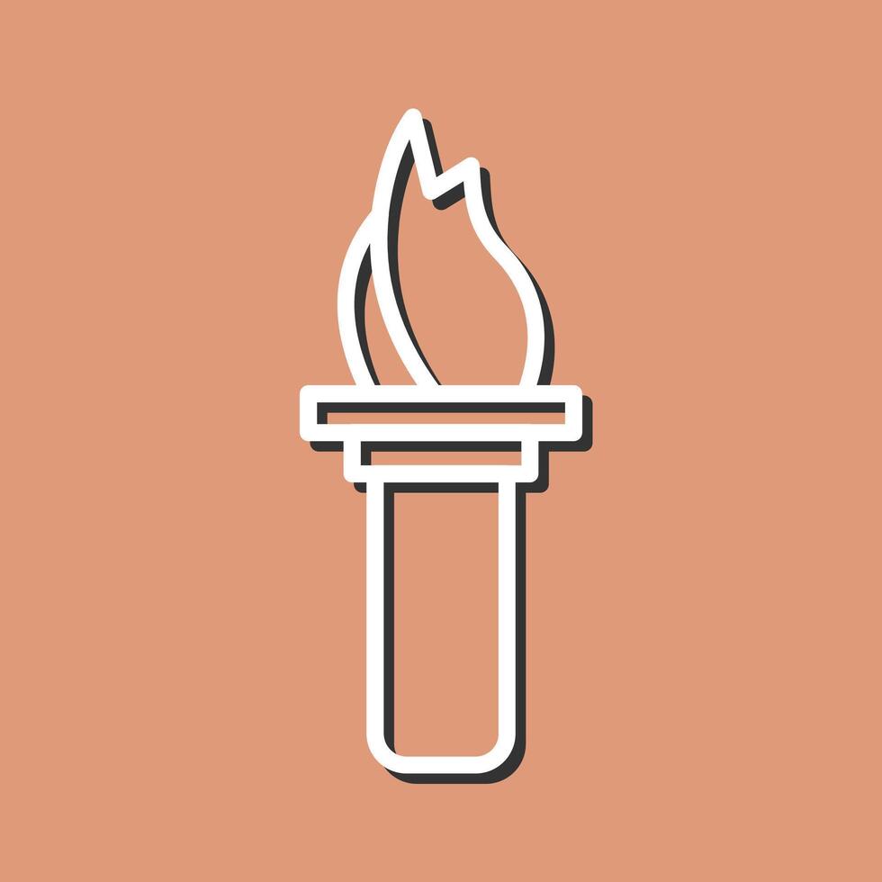 Torch Vector Icon