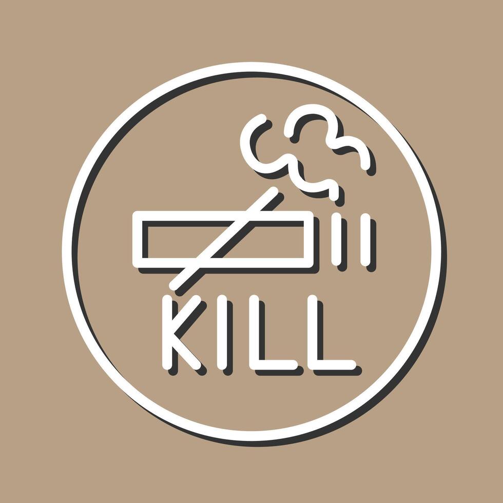 Smoking Kills Vector Icon