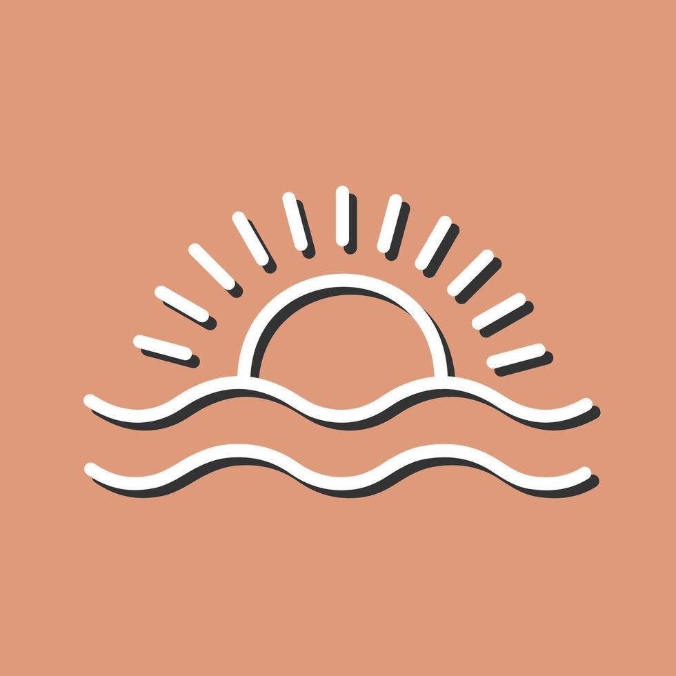 Sunrise Vector Icon