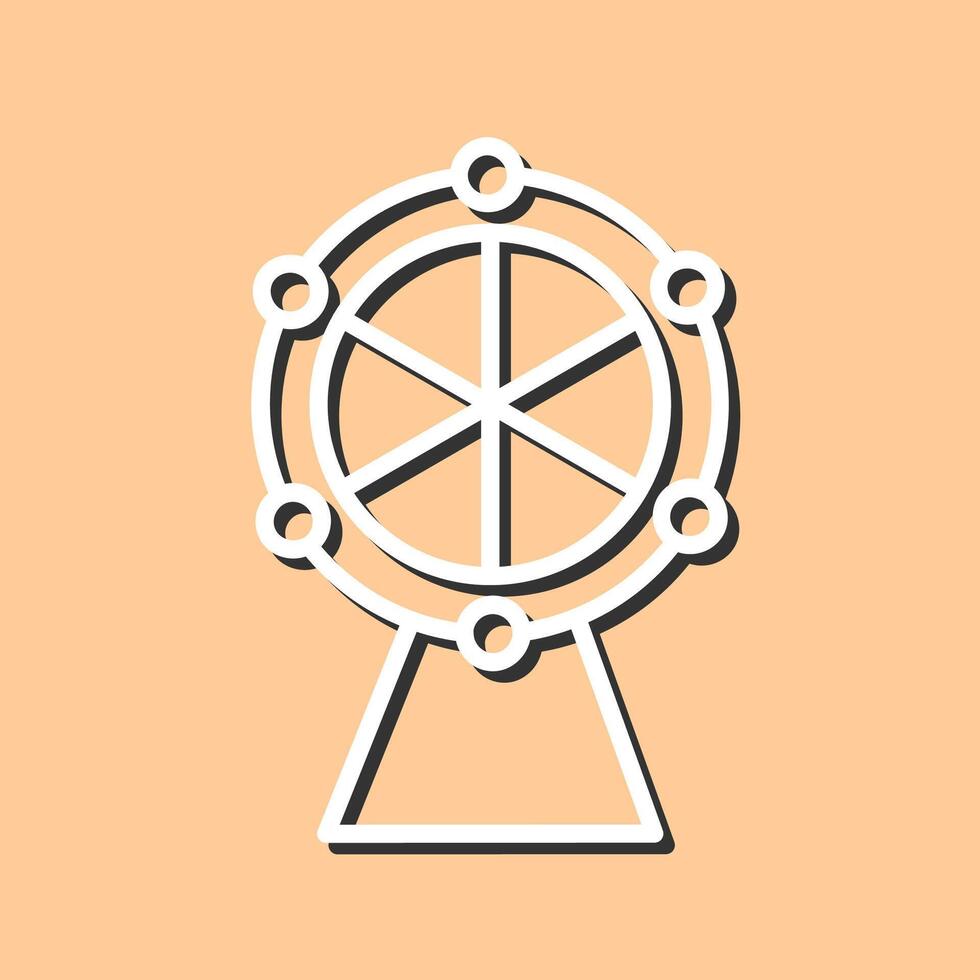 Ferris Wheel Vector Icon
