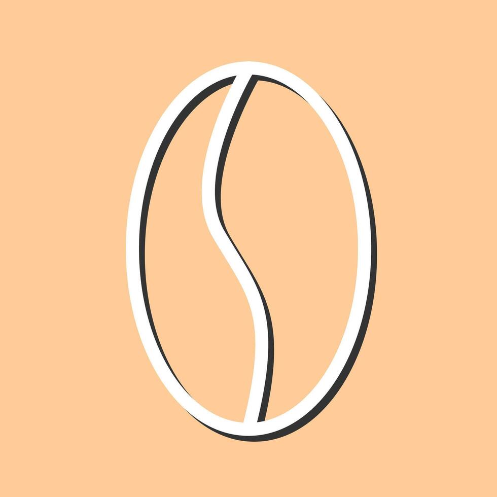 Coffee Grain Vector Icon
