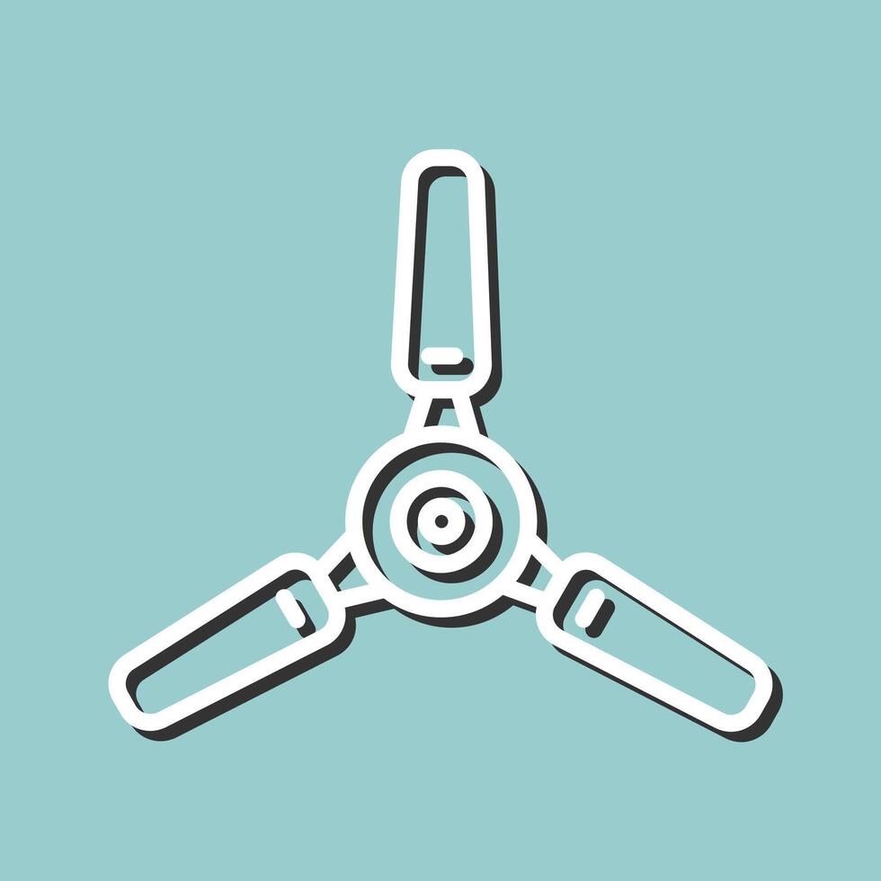 Electric Fan Vector Icon