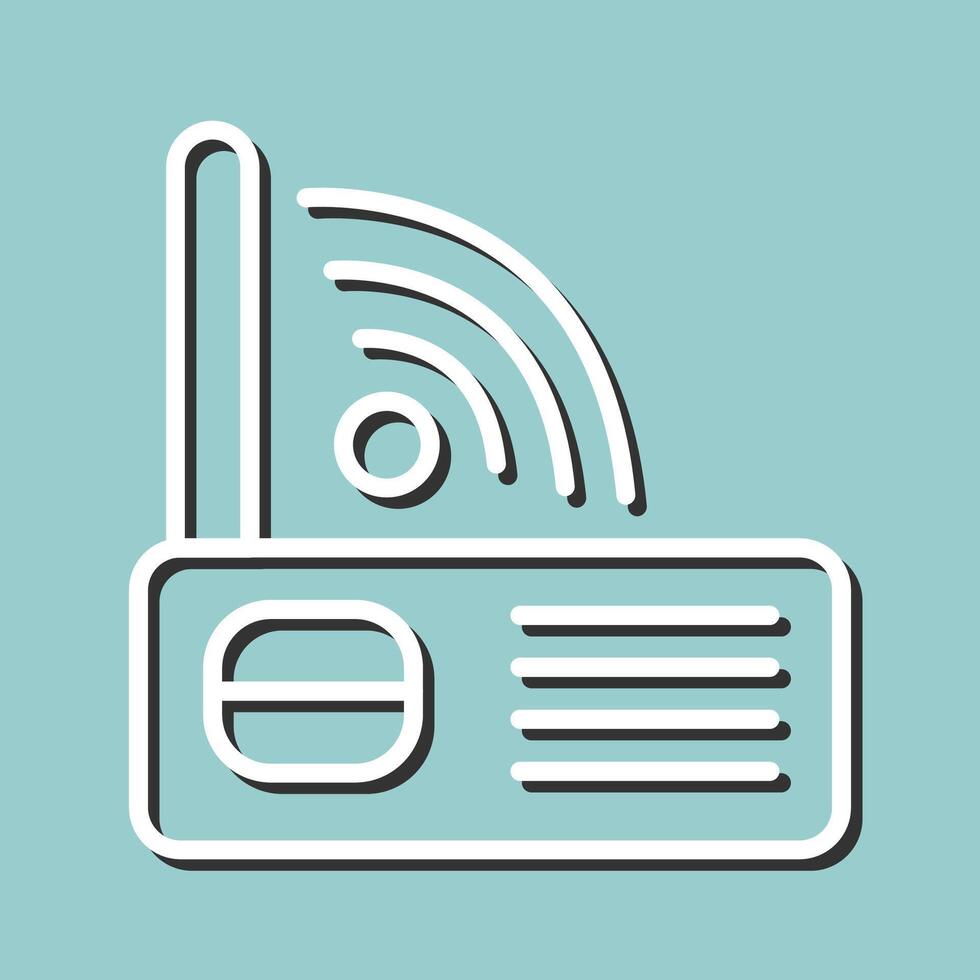 Modem Wifi Vector Icon