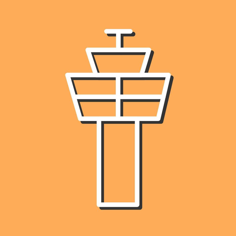 Control Tower Vector Icon