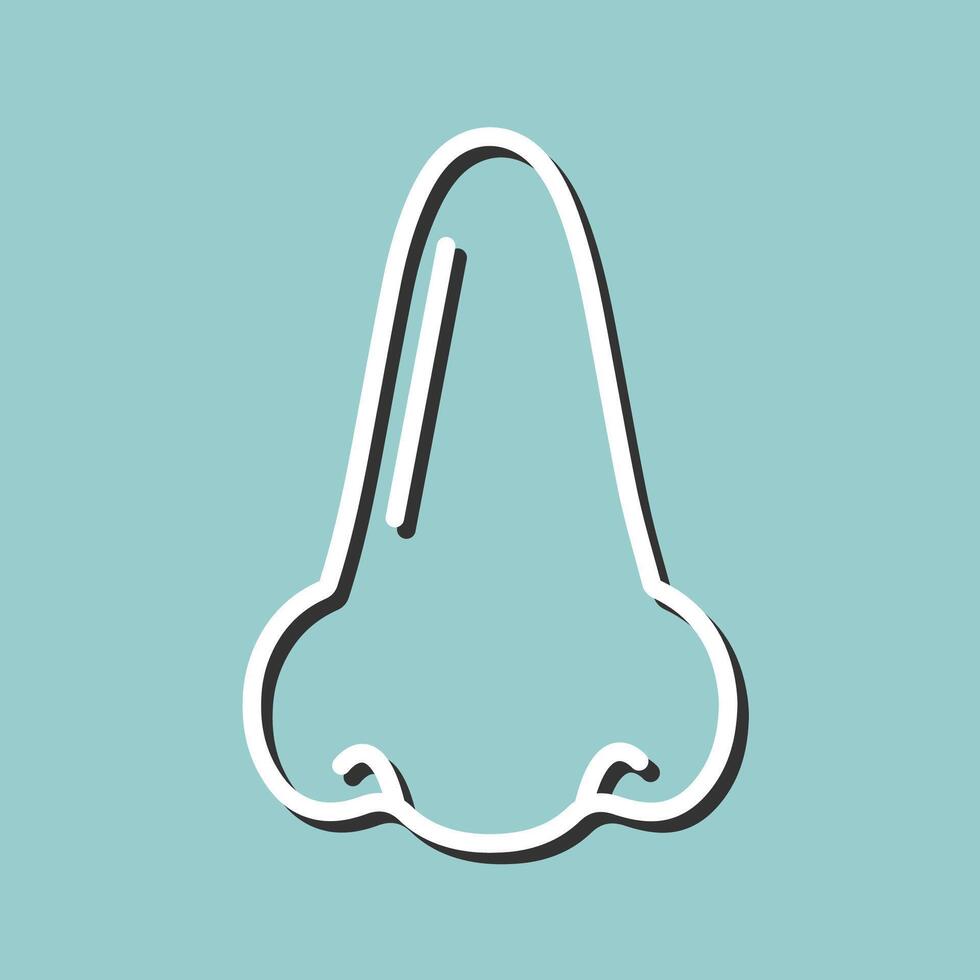 Nose Vector Icon