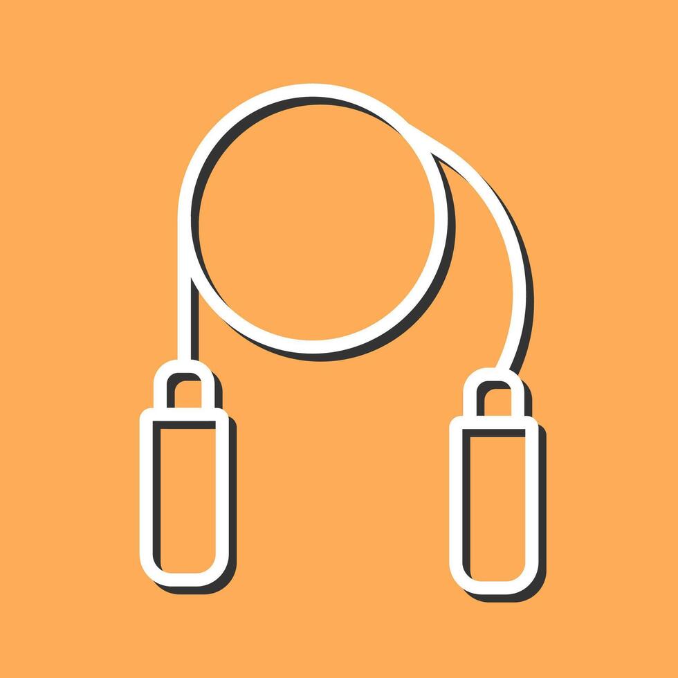 Jumping Rope Vector Icon