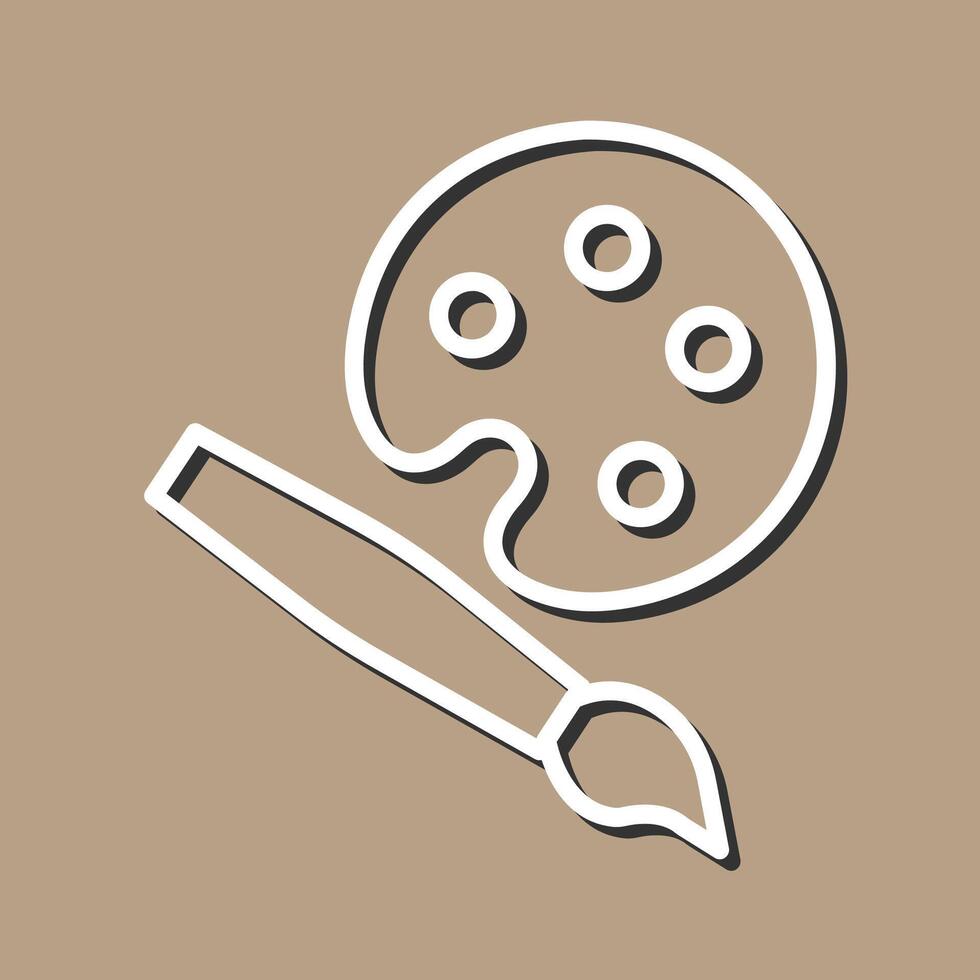 Palette Vector Icon