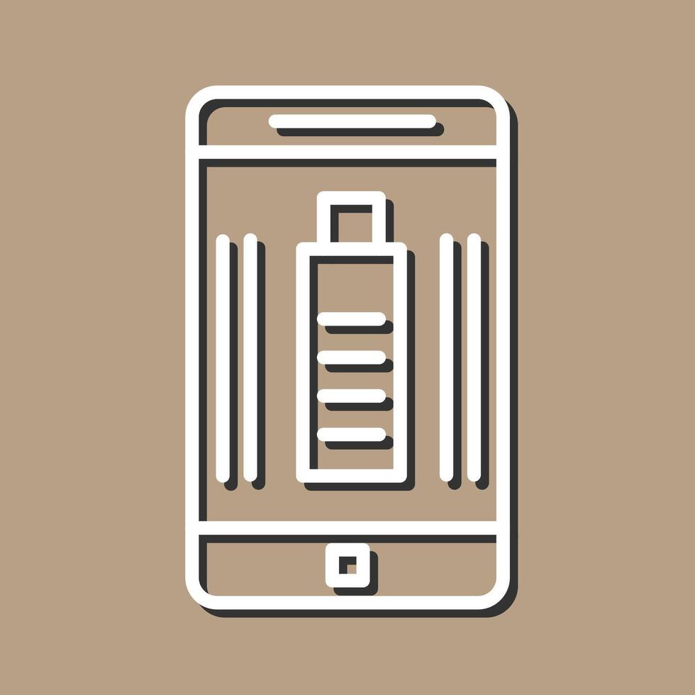 Mobile Battery Vector Icon