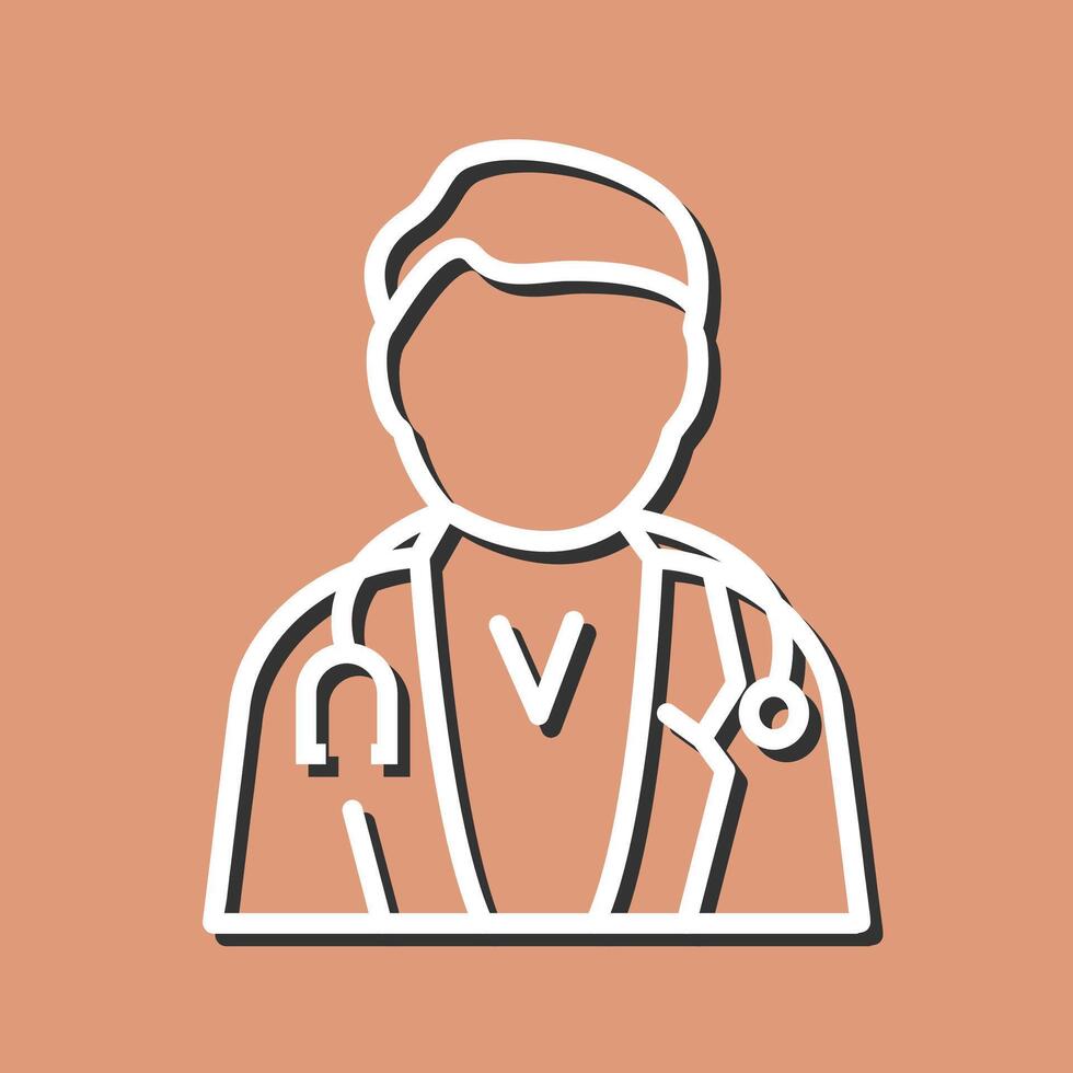 Male Doctor Vector Icon