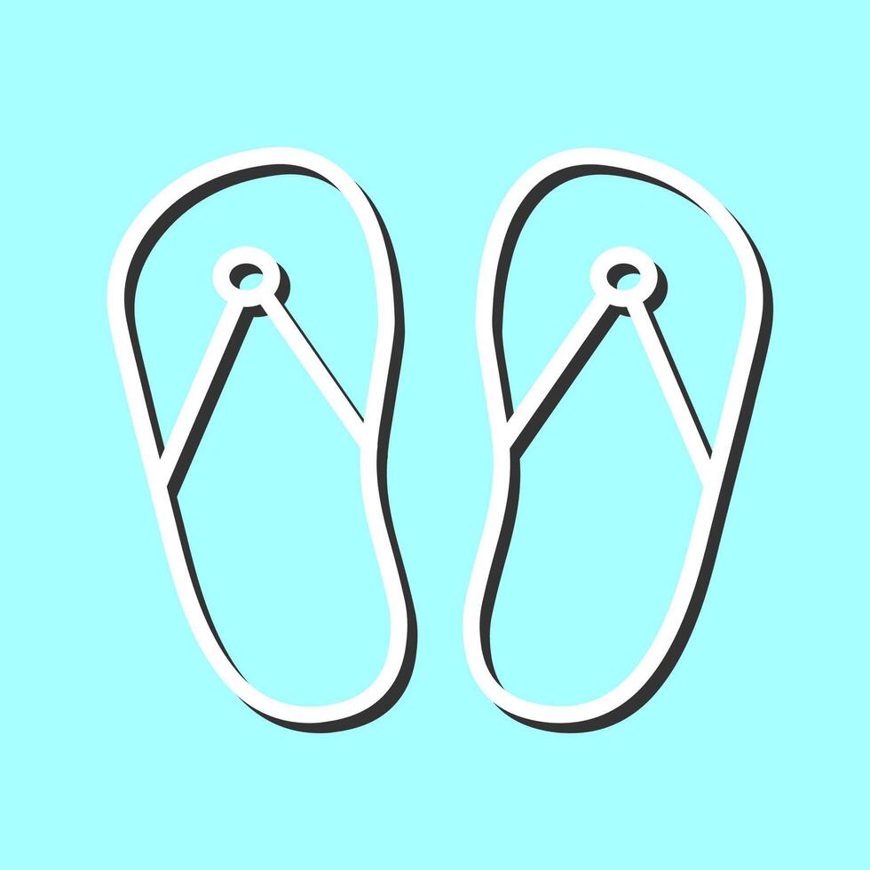 Slippers Vector Icon