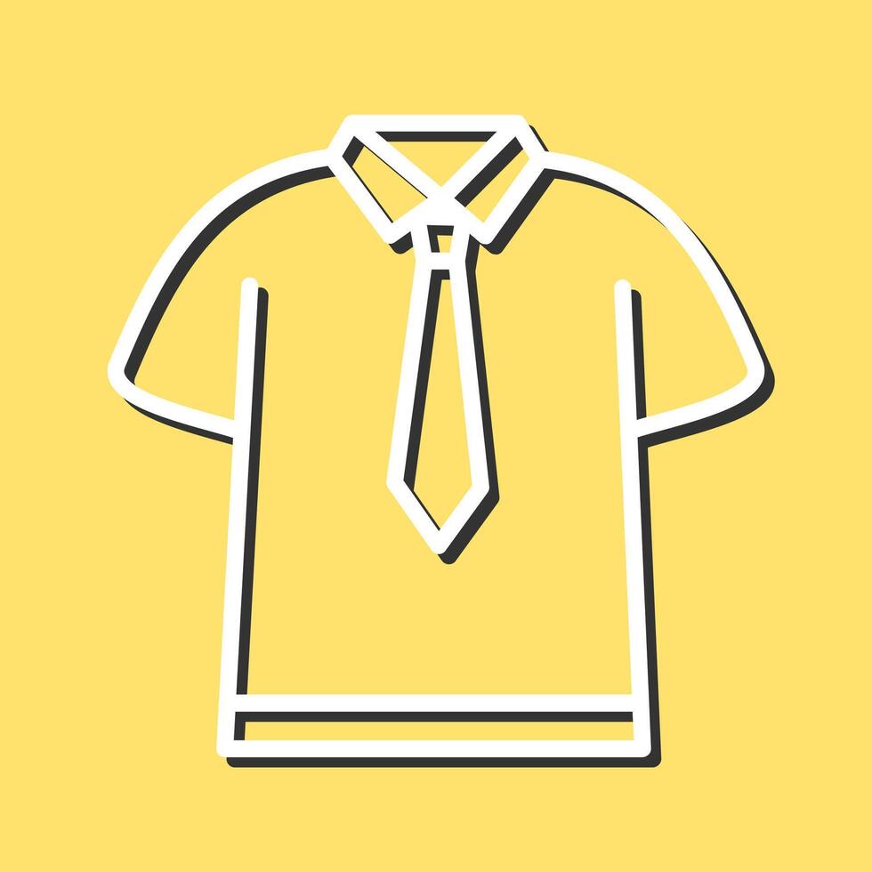 Shirt and Tie Vector Icon