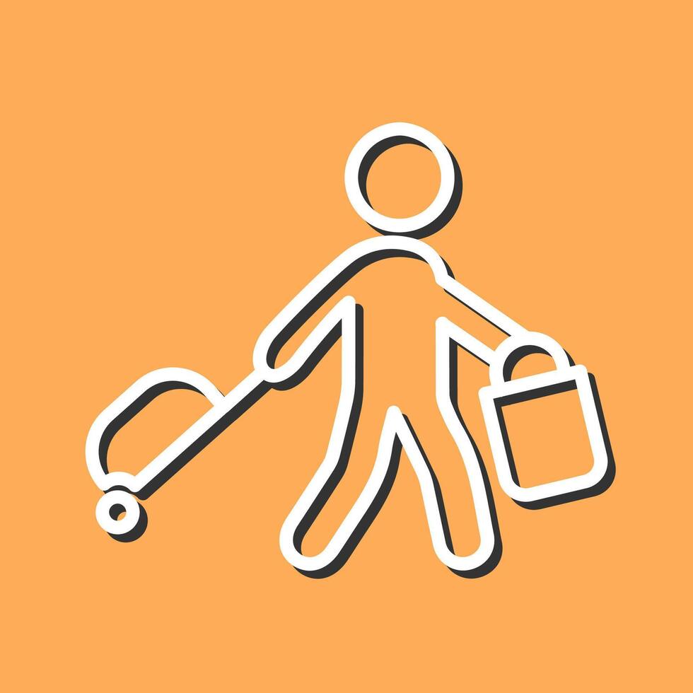 Carrying Bag Vector Icon