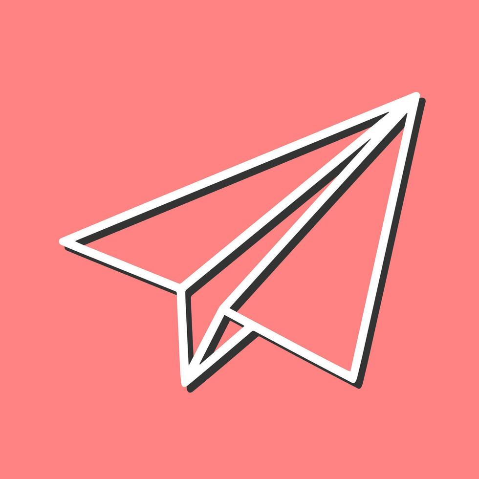 Paper Plane Vector Icon
