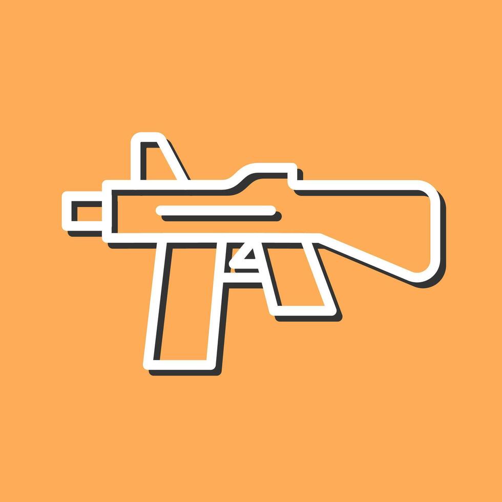 icono de vector de pistola