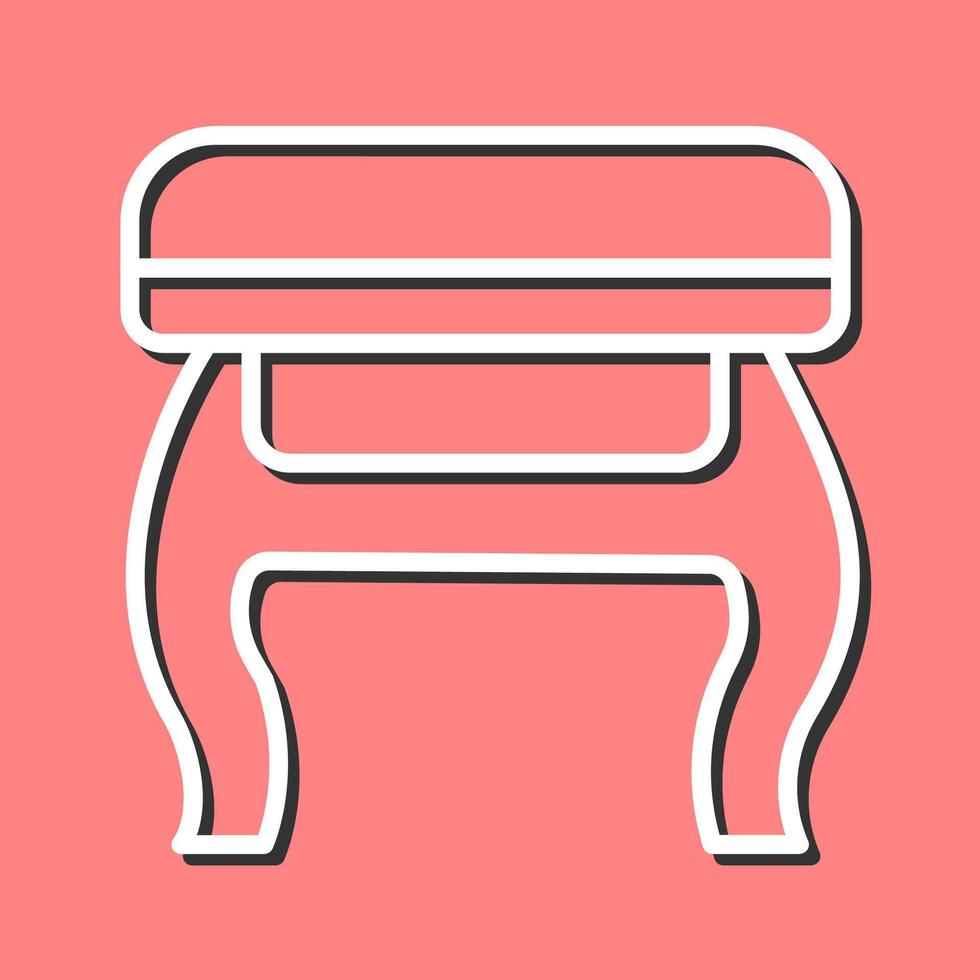 Stool Vector Icon